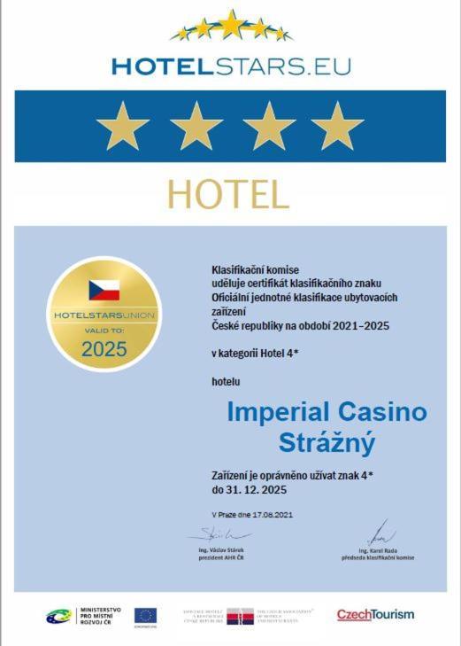 Imperial Casino Strazny Hotel מראה חיצוני תמונה
